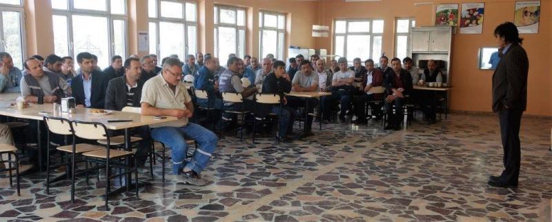 ELAZIĞ ÇİMENTO'DA İSG ETKİNLİĞİ
