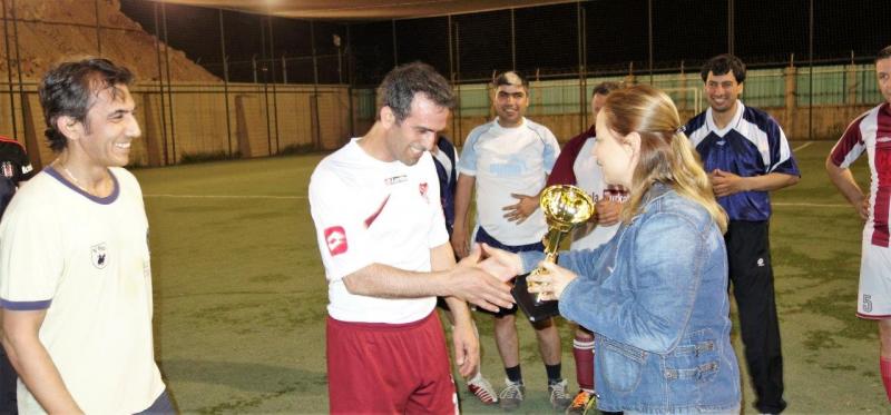 ELAZIĞ ÇİMENTO'DA FUTBOL TURNUVASI
