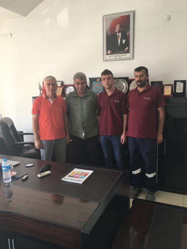 YURT ÇİMENTO ZİYARETİ