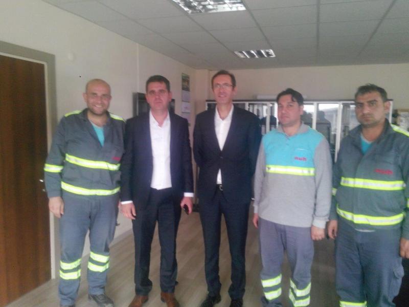 HALİM TEKKEŞİN ZİYARETİ
