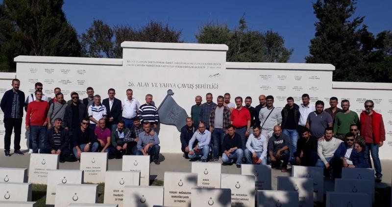 ESKİŞEHİR YUNUS EMRE ŞUBE ÇANAKKALE'DE