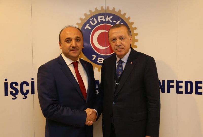 CUMHURBAŞKANI ERDOĞAN'DAN KADINLAR GÜNÜ ZİYARETİ