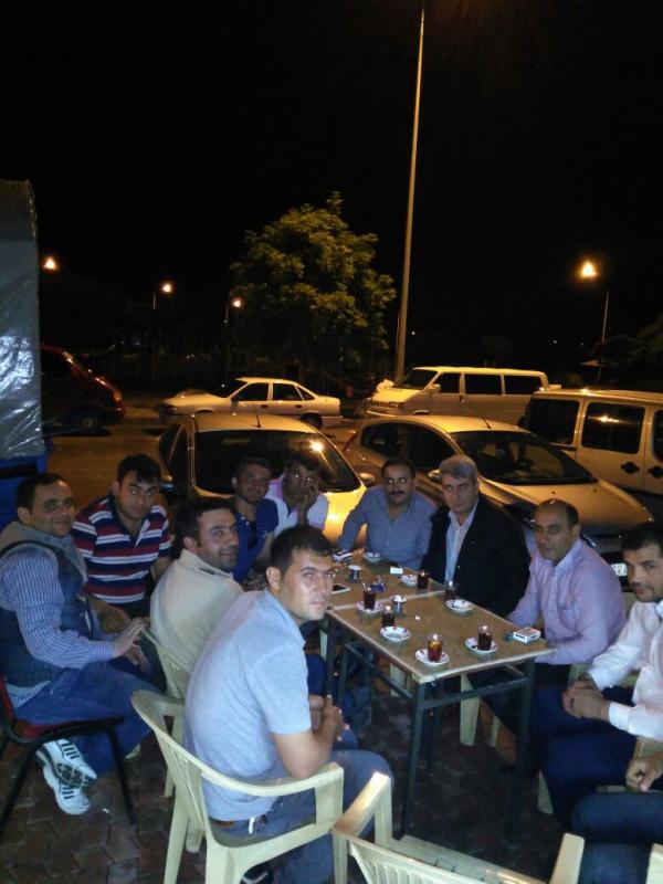 ERZİNCAN ÇİMENTO ÇALIŞANLARIYLA BULUŞMA