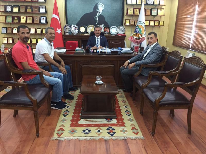 MERSİN ŞUBESİNDEN TOROSLAR BELEDİYESİNE ZİYARET