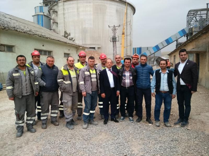 SİVAS ÇİMENTO ZİYARETİ