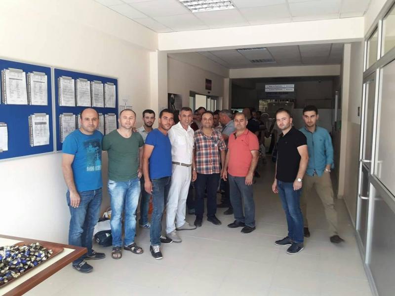 SEREL SERAMİK'TE BAYRAMLAŞMA