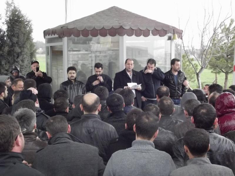 UMPAŞ SERAMİK'TE BASIN AÇIKLAMASI