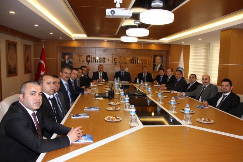 PENDİK ŞUBEMİZE BAĞLI İŞYERİ TEMSİLCİLERİNİN GENEL BAŞKANIMIZ ve GENEL YÖNETİM KURULUNA TEŞEKKÜR ZİYARETİ