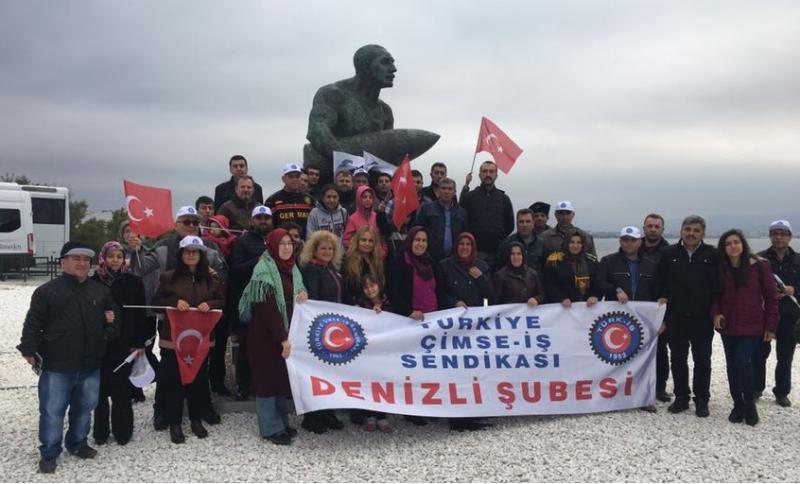 DENİZLİ ŞUBE ÇANAKKALE'DE