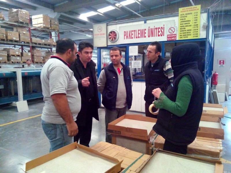 KÜTAHYA DUMLUPINAR ŞUBE BAŞKANI İŞYERİ ZİYARETLERİ