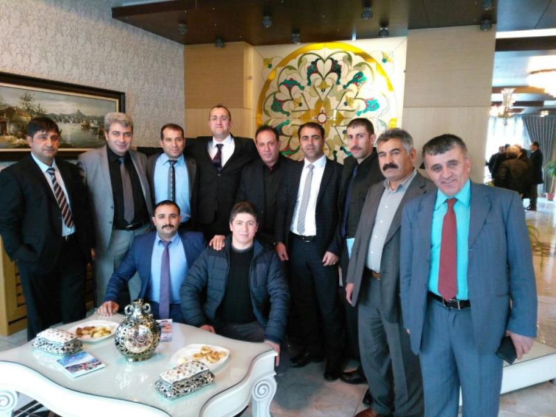 ERZURUM ŞUBE BAŞ TEMSİLCİLERİ İLE TOPLU İŞ SÖZLEŞMESİ SEVİNCİ