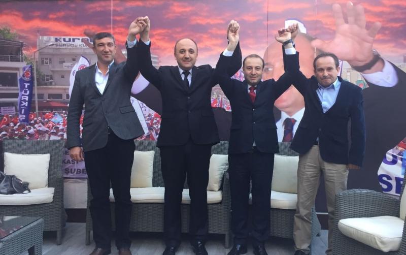 BOZÜYÜK ERTUĞRUL GAZİ ŞUBESİ BAŞKANINI SEÇTİ