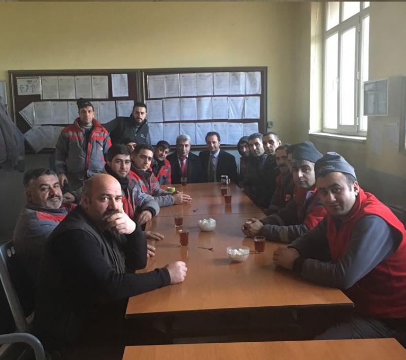 AŞKALE ÇİMENTO ZİYARETİ