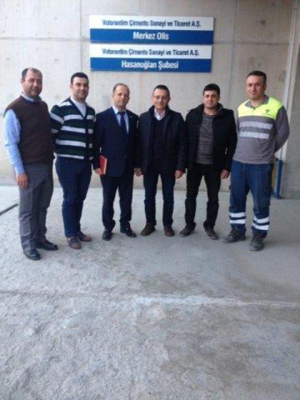 VOTORANTİM HASANOĞLAN ÇİMENTO ZİYARETİ