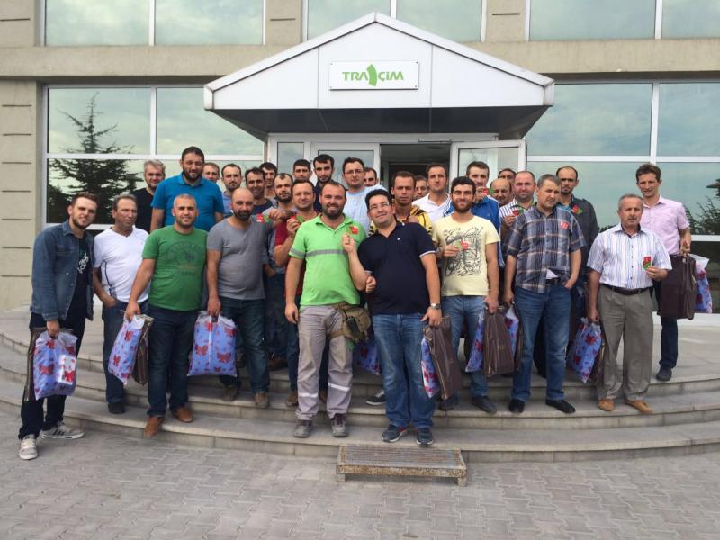 TRAÇİM'DE HEYECAN