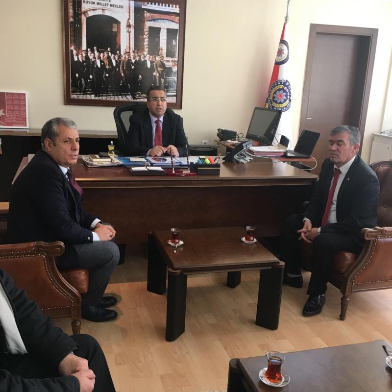 DENİZLİ'DE POLİSİMİZE ZİYARET