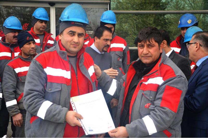 AŞKALE ÇİMENTO YETERLİLİK TÖRENİ