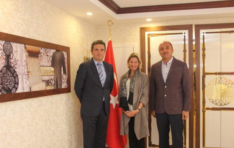 TOPRAK İŞVEREN SENDİKASINDAN ZİYARET