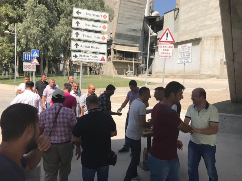 İZMİR ALSANCAK ŞUBE BAYRAM ZİYARETLERİ
