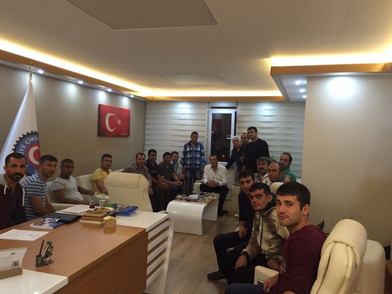ÖZGÜR ATERMİT ÇALIŞANLARINDAN ZİYARET