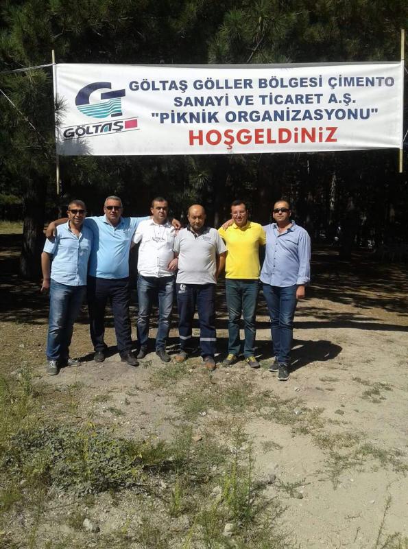 GÖLTAŞ ÇİMENTODA PİKNİK