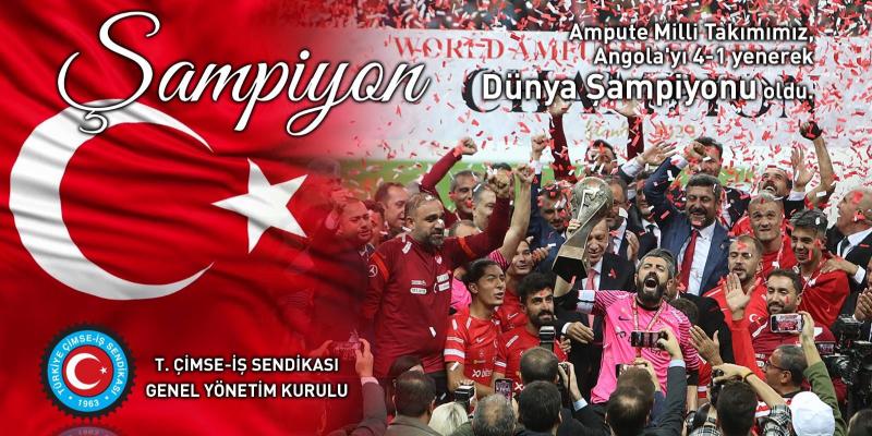 ŞAMPİYON TÜRKİYE