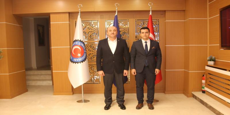 ALPEREN OCAKLARINDAN SENDİKAMIZA ZİYARET