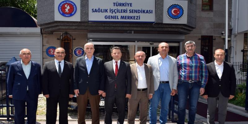 SAĞLIK-İŞ ZİYARETİ