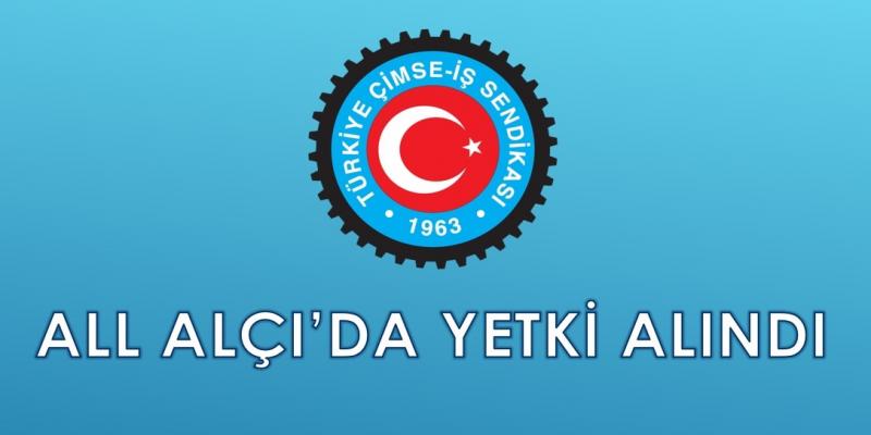 ALL ALÇI'DA YETKİ ALINDI