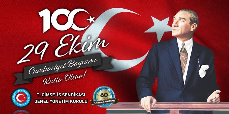 CUMHURİYETİMİZİN 100.YILI KUTLU OLSUN