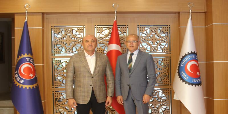 ÇEKEREK BELEDİYE BAŞKANI İNCE'DEN ZİYARET