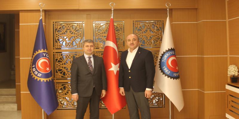 ÇALIŞMA GENEL MÜDÜRÜ BAŞ'TAN SENDİKAMIZA ZİYARET