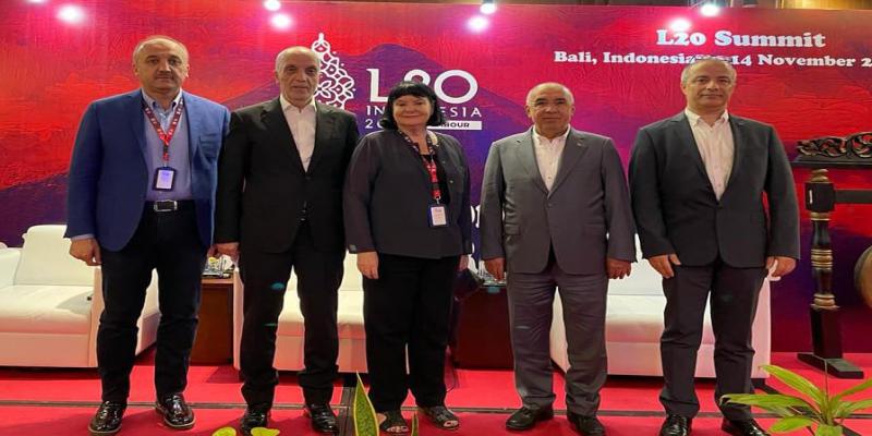 NAZLIM L20 ZİRVESİNE KATILDI