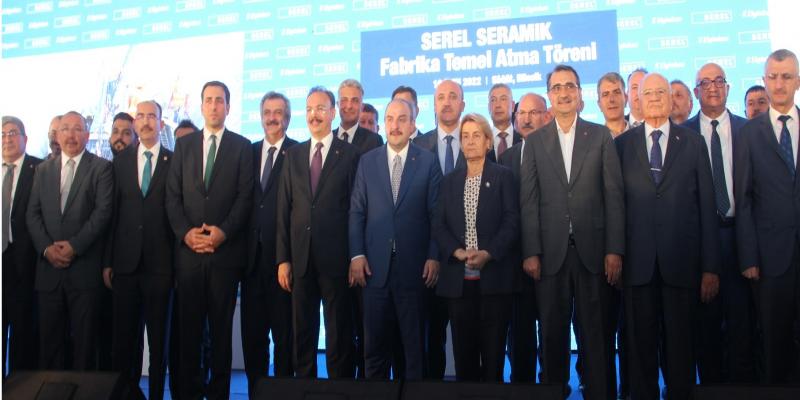 SEREL SERAMİK TEMEL ATMA TÖRENİ