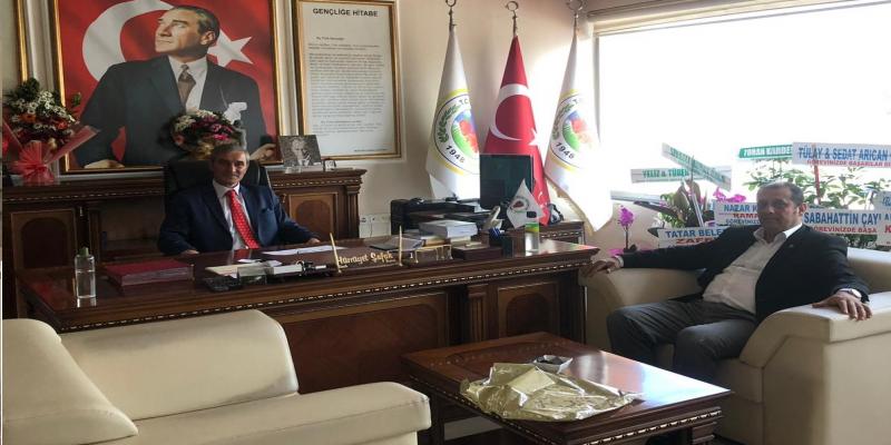 SİVASLI BELEDİYESİNE ZİYARET