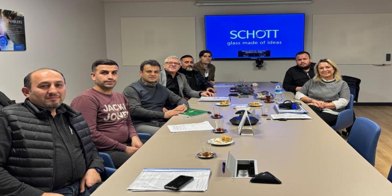 SCHOTT ORİM İLE GÖRÜŞMELER BAŞLADI