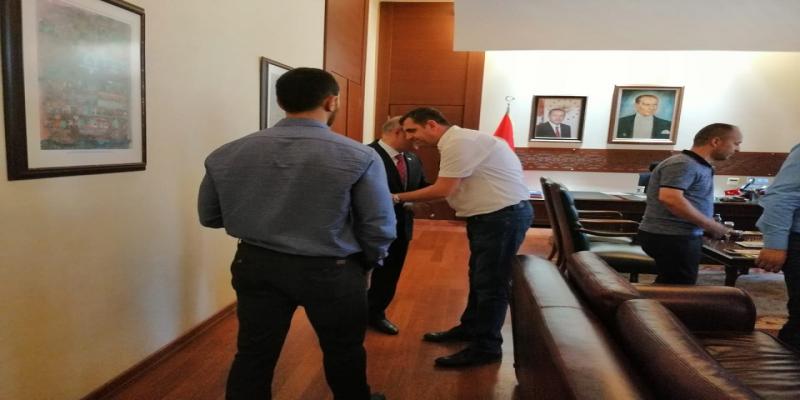 VALİ ÖZDEMİR ÇAKACAK'A ZİYARET