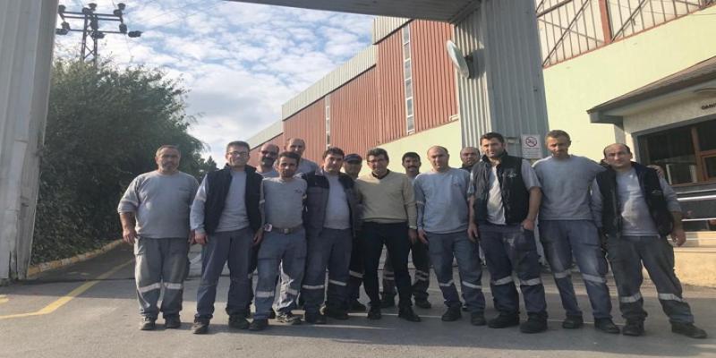 ATERMİT GEBZE FABRİKASI'NA ZİYARET