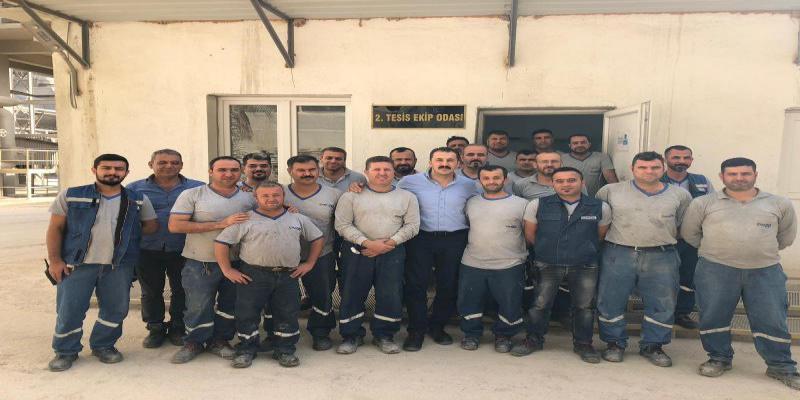 MERSİN ÇİMENTO FABRİKA ZİYARETİ