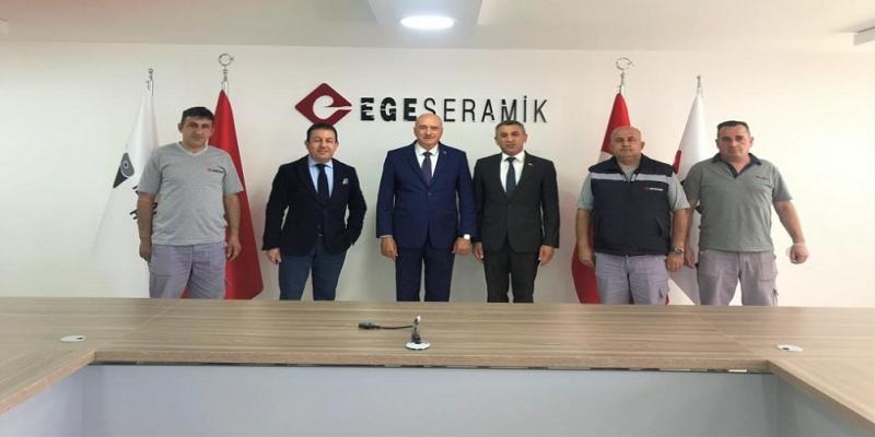 EGE SERAMİK'E ZİYARET