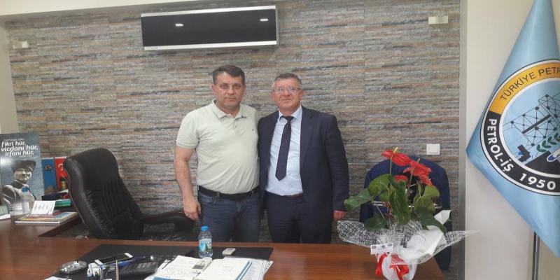 T.PETROL İŞ SENDİKASI ŞUBE BAŞKAN ZİYARETİ