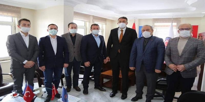 VALİ ÇELİK'TEN ŞUBEMİZE ZİYARET