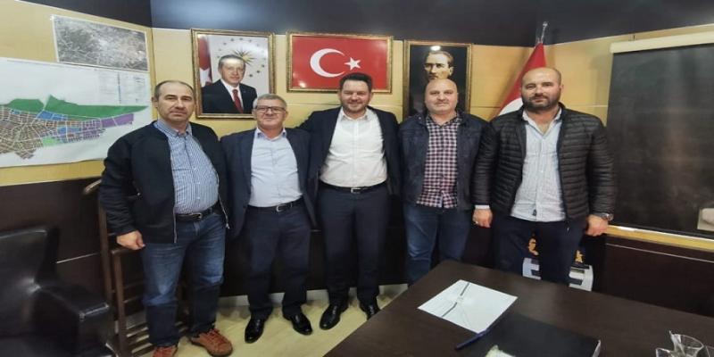 PINARHİSAR BELEDİYE BAŞKANI'NA ZİYARET