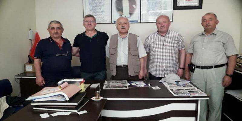 TÜM EMEKLİLER SENDİKASINA ZİYARET