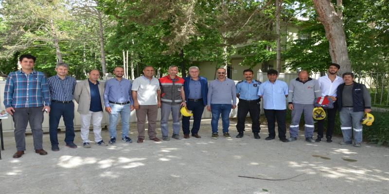 AŞKALE ÇİMENTO FABRİKASI BAYRAMLAŞMA
