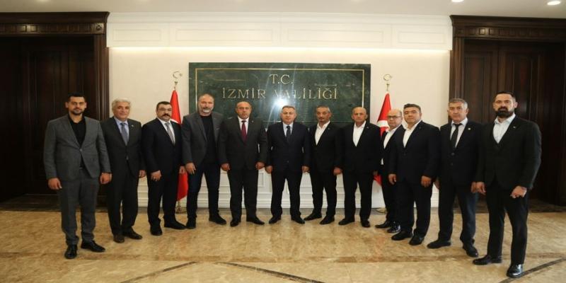 İZMİR VALİSİNE ZİYARET